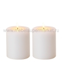 Artificial Candle Set Of 2
